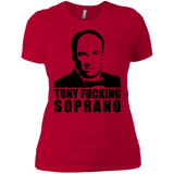 T-Shirts Red / X-Small Tony Fucking Soprano Women's Premium T-Shirt