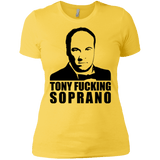 T-Shirts Vibrant Yellow / X-Small Tony Fucking Soprano Women's Premium T-Shirt