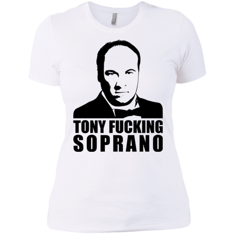 T-Shirts White / X-Small Tony Fucking Soprano Women's Premium T-Shirt