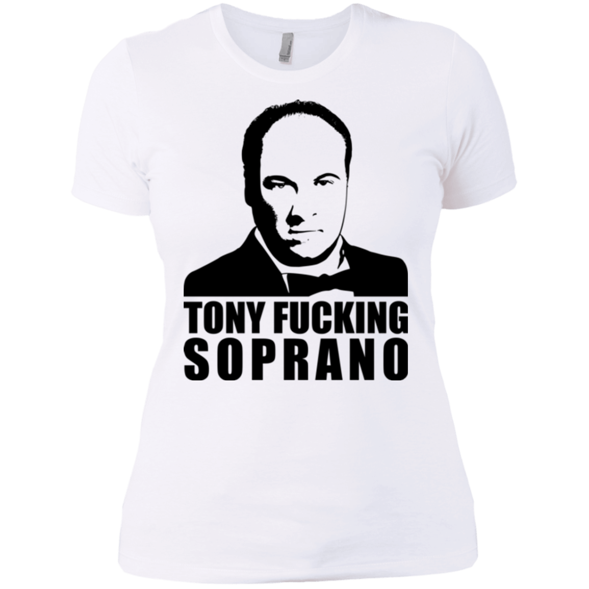 T-Shirts White / X-Small Tony Fucking Soprano Women's Premium T-Shirt