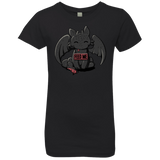 T-Shirts Black / YXS Toothless Feed Me Girls Premium T-Shirt