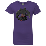 T-Shirts Purple Rush / YXS Toothless Feed Me Girls Premium T-Shirt