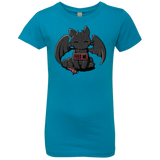T-Shirts Turquoise / YXS Toothless Feed Me Girls Premium T-Shirt