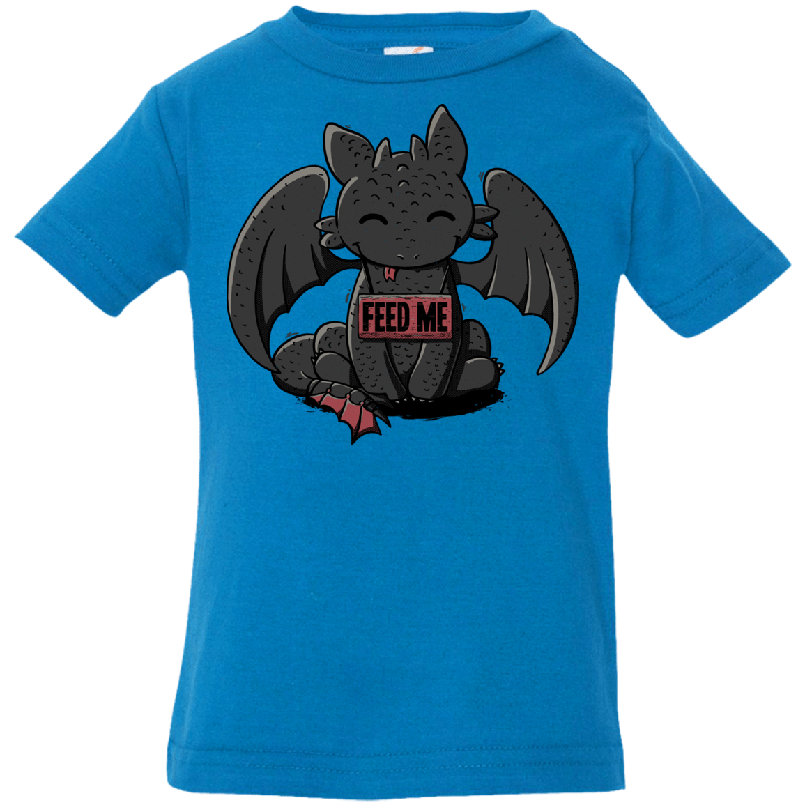 T-Shirts Cobalt / 6 Months Toothless Feed Me Infant Premium T-Shirt