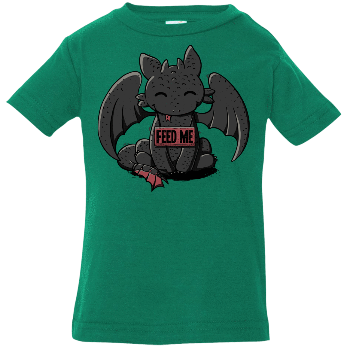 T-Shirts Kelly / 6 Months Toothless Feed Me Infant Premium T-Shirt
