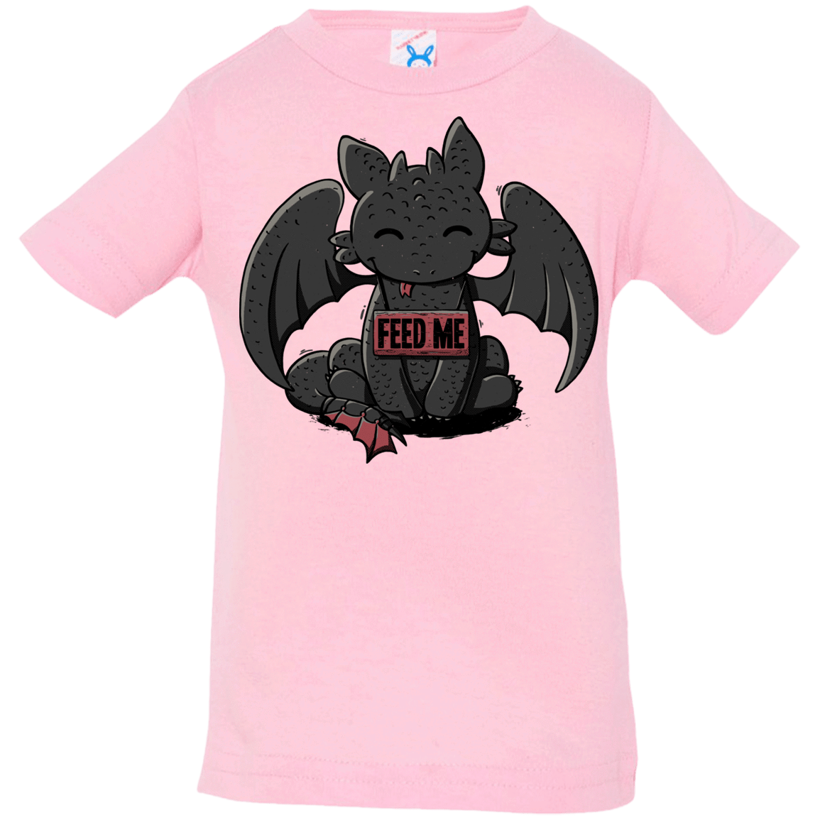 T-Shirts Pink / 6 Months Toothless Feed Me Infant Premium T-Shirt
