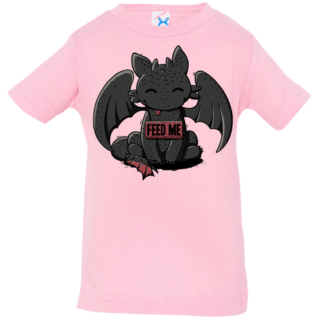 T-Shirts Pink / 6 Months Toothless Feed Me Infant Premium T-Shirt