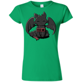 T-Shirts Irish Green / S Toothless Feed Me Junior Slimmer-Fit T-Shirt