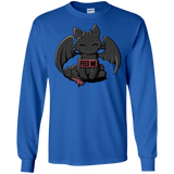T-Shirts Royal / S Toothless Feed Me Men's Long Sleeve T-Shirt