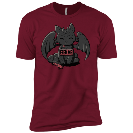 T-Shirts Cardinal / X-Small Toothless Feed Me Men's Premium T-Shirt