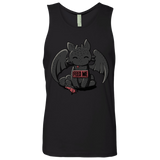 T-Shirts Black / S Toothless Feed Me Men's Premium Tank Top