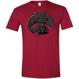 T-Shirts Cardinal Red / S Toothless Feed Me Men's Semi-Fitted Softstyle