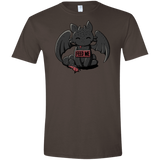 T-Shirts Dark Chocolate / S Toothless Feed Me Men's Semi-Fitted Softstyle