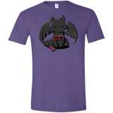 T-Shirts Heather Purple / S Toothless Feed Me Men's Semi-Fitted Softstyle