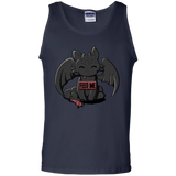 T-Shirts Navy / S Toothless Feed Me Men's Tank Top