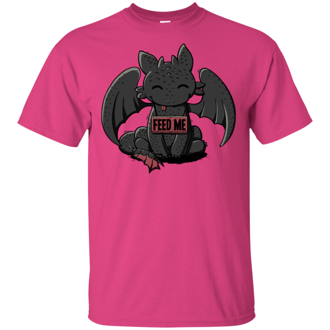 T-Shirts Heliconia / S Toothless Feed Me T-Shirt