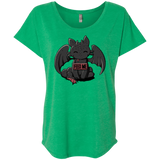 T-Shirts Envy / X-Small Toothless Feed Me Triblend Dolman Sleeve