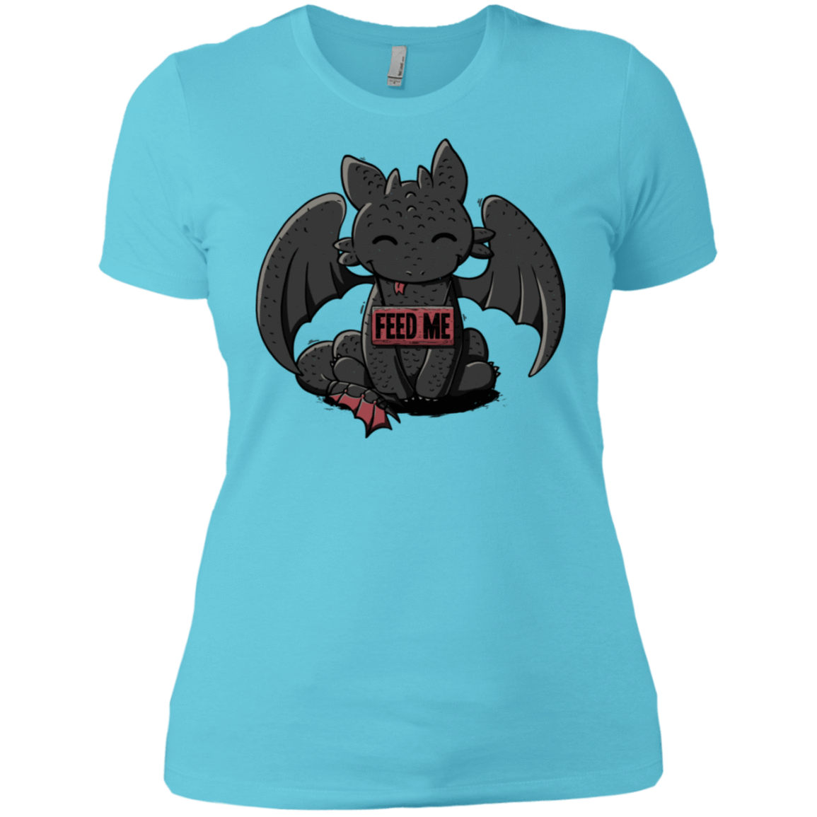 T-Shirts Cancun / X-Small Toothless Feed Me Women's Premium T-Shirt
