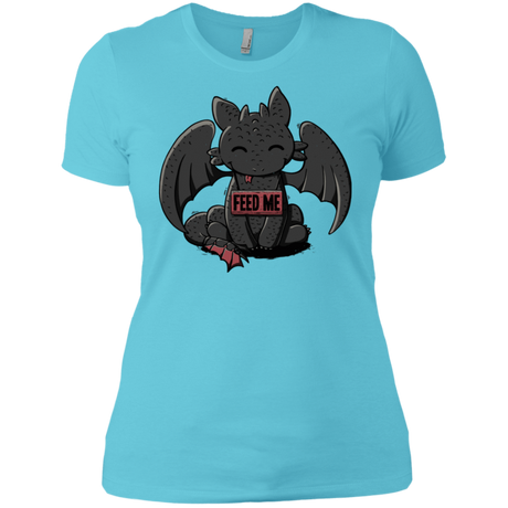 T-Shirts Cancun / X-Small Toothless Feed Me Women's Premium T-Shirt