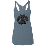 T-Shirts Indigo / X-Small Toothless Feed Me Women's Triblend Racerback Tank