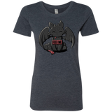 T-Shirts Vintage Navy / S Toothless Feed Me Women's Triblend T-Shirt