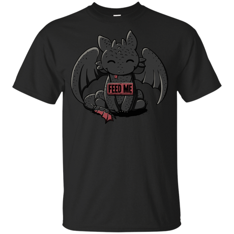 T-Shirts Black / YXS Toothless Feed Me Youth T-Shirt