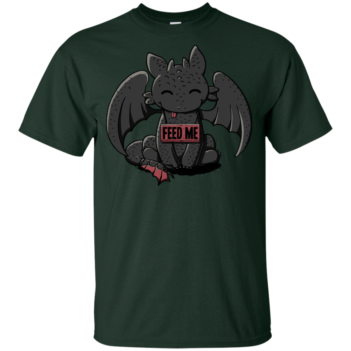 T-Shirts Forest / YXS Toothless Feed Me Youth T-Shirt