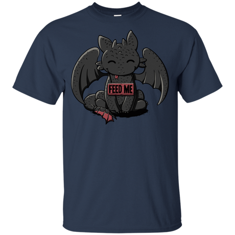 T-Shirts Navy / YXS Toothless Feed Me Youth T-Shirt