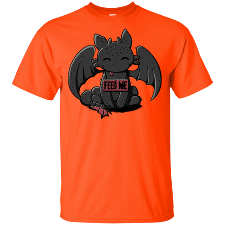 T-Shirts Orange / YXS Toothless Feed Me Youth T-Shirt