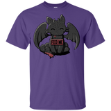 T-Shirts Purple / YXS Toothless Feed Me Youth T-Shirt