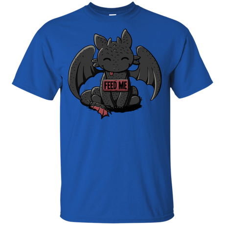 T-Shirts Royal / YXS Toothless Feed Me Youth T-Shirt