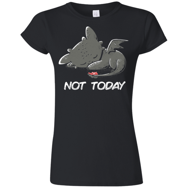 T-Shirts Black / S Toothless Not Today Junior Slimmer-Fit T-Shirt