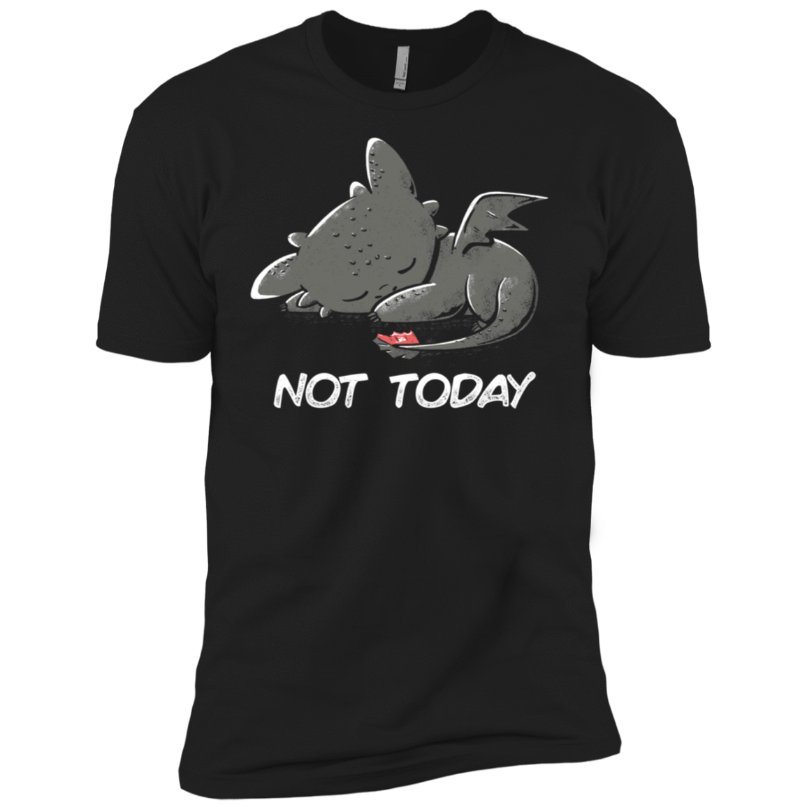 T-Shirts Black / X-Small Toothless Not Today Men's Premium T-Shirt