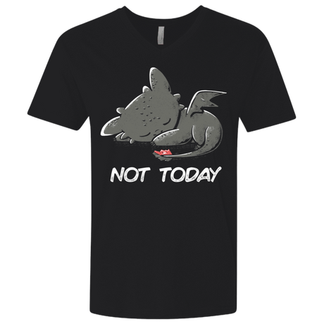 T-Shirts Black / X-Small Toothless Not Today Men's Premium V-Neck