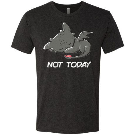 T-Shirts Vintage Black / S Toothless Not Today Men's Triblend T-Shirt