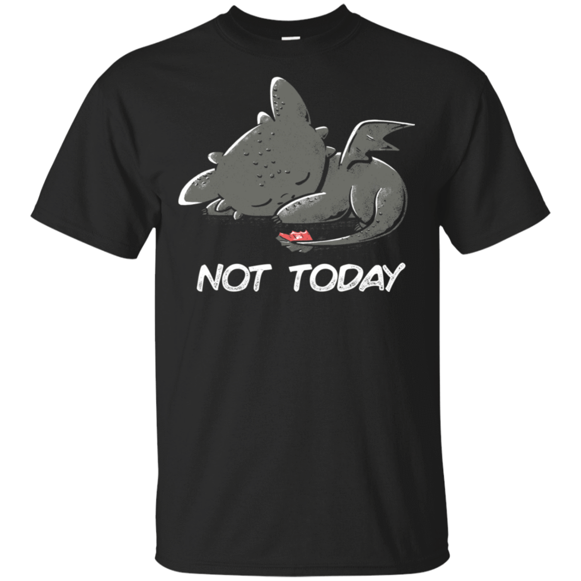 T-Shirts Black / S Toothless Not Today T-Shirt