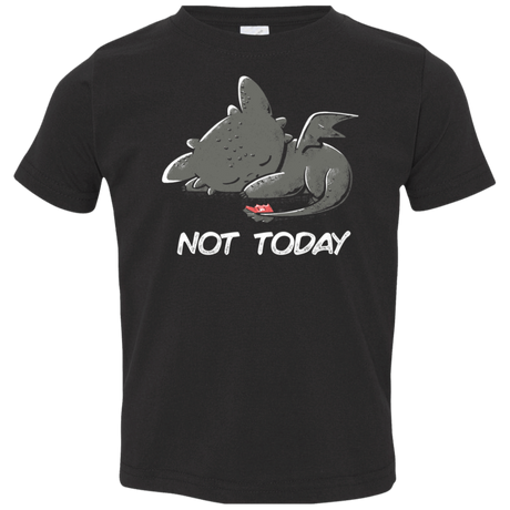 T-Shirts Black / 2T Toothless Not Today Toddler Premium T-Shirt