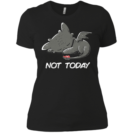 T-Shirts Black / X-Small Toothless Not Today Women's Premium T-Shirt
