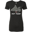 T-Shirts Vintage Black / S Toothless Not Today Women's Triblend T-Shirt