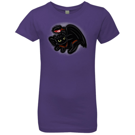 T-Shirts Purple Rush / YXS Toothless Simba Girls Premium T-Shirt