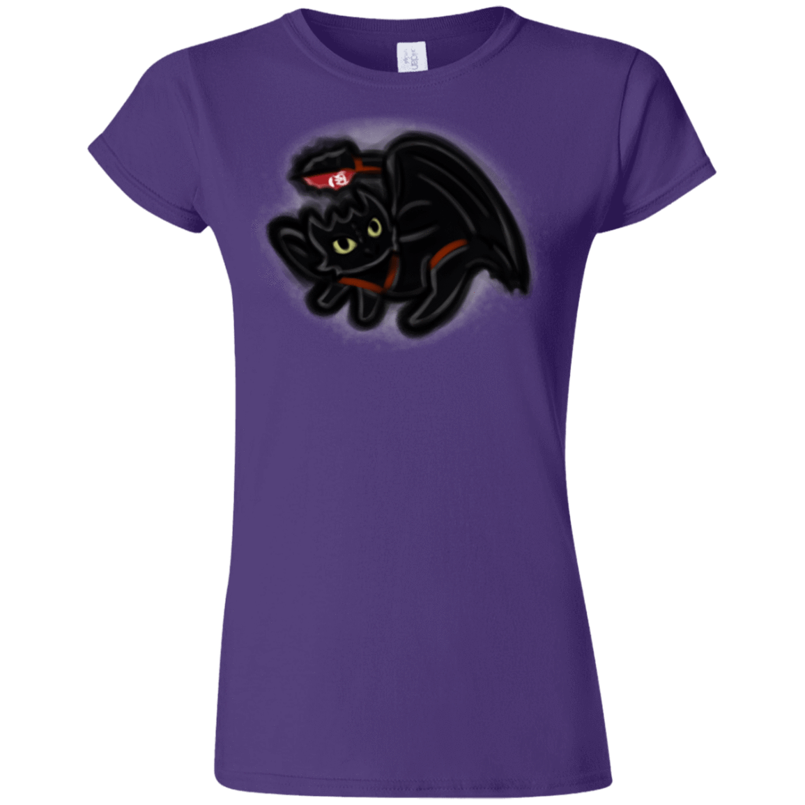 T-Shirts Purple / S Toothless Simba Junior Slimmer-Fit T-Shirt