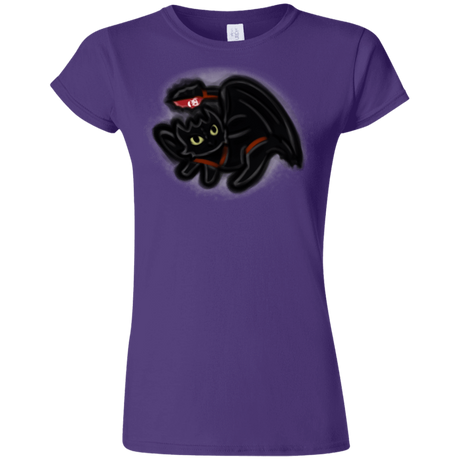 T-Shirts Purple / S Toothless Simba Junior Slimmer-Fit T-Shirt