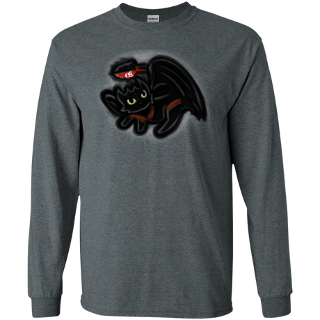 T-Shirts Dark Heather / S Toothless Simba Men's Long Sleeve T-Shirt