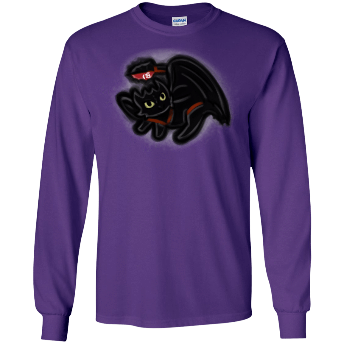 T-Shirts Purple / S Toothless Simba Men's Long Sleeve T-Shirt