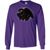 T-Shirts Purple / S Toothless Simba Men's Long Sleeve T-Shirt