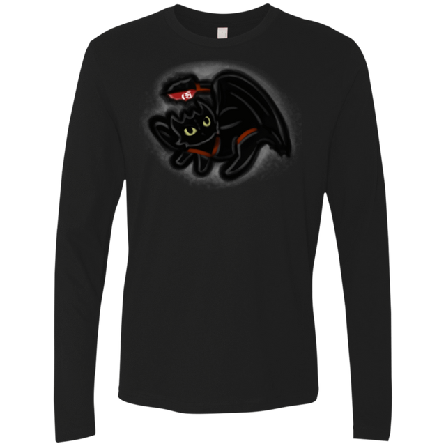 T-Shirts Black / S Toothless Simba Men's Premium Long Sleeve