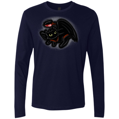 T-Shirts Midnight Navy / S Toothless Simba Men's Premium Long Sleeve