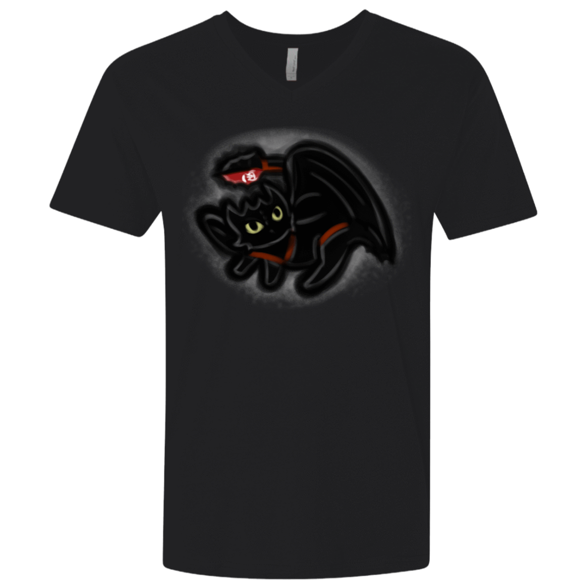 T-Shirts Black / X-Small Toothless Simba Men's Premium V-Neck