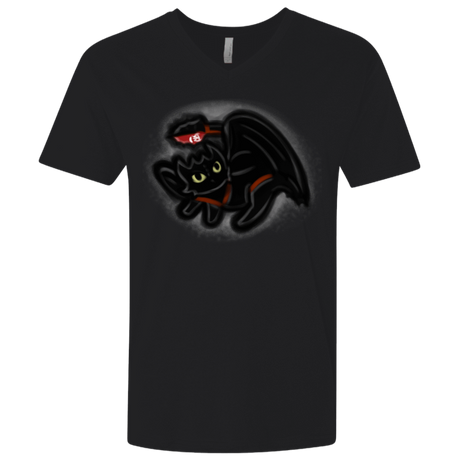 T-Shirts Black / X-Small Toothless Simba Men's Premium V-Neck