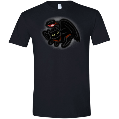 T-Shirts Black / X-Small Toothless Simba Men's Semi-Fitted Softstyle